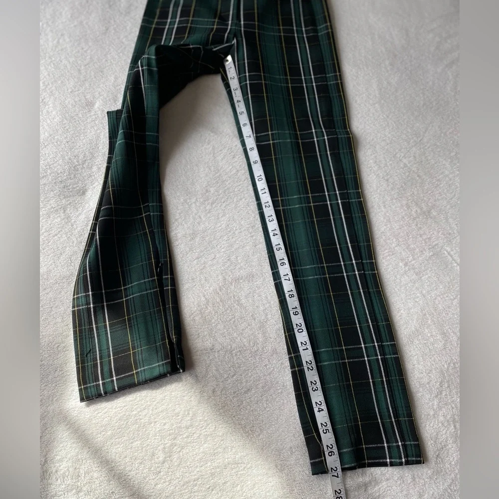 Ann Taylor Petite High Waist Audrey Pant in Plaid, Size OP, MSRP $109 - Picture 13 of 16